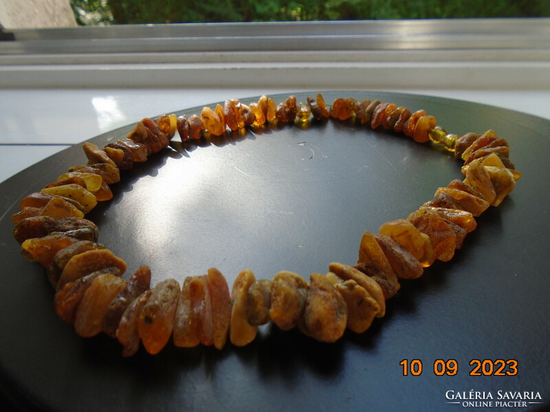 Old baltic amber necklace