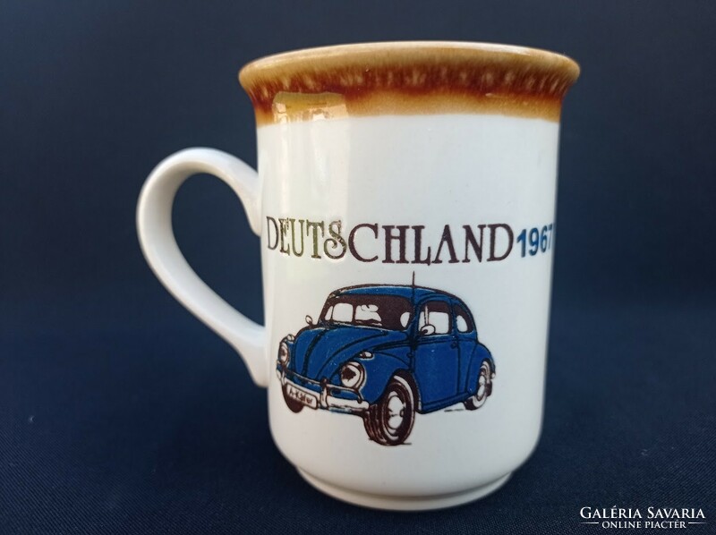 English vintage car mug volkswagen 
