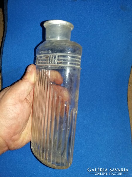 Antique still cologne, barber face spirit bottle 0.5 bottle for collectors according to the pictures
