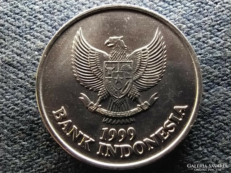 Indonesia cockatoo raja 100 rupiah from 1999 ounce circulation line (id70106)