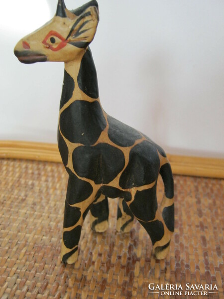 Wooden giraffe