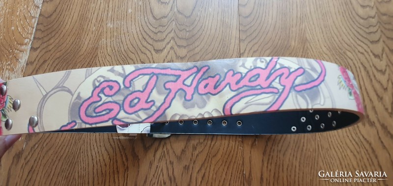 Ed Hardy műbőr öv