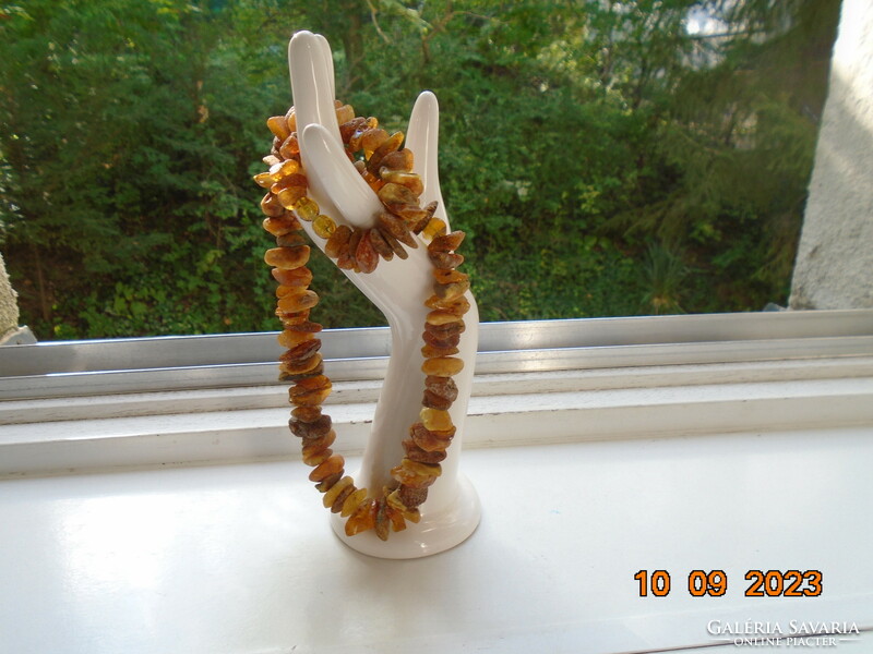 Old baltic amber necklace