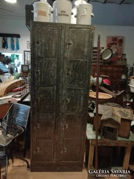 Industrial-style metal cabinet, 10-door hall cabinet, shoe storage, industrial, loft industrial