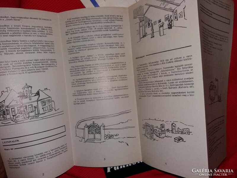 Collection of brochures published by old ibus, collector's condition according to pictures