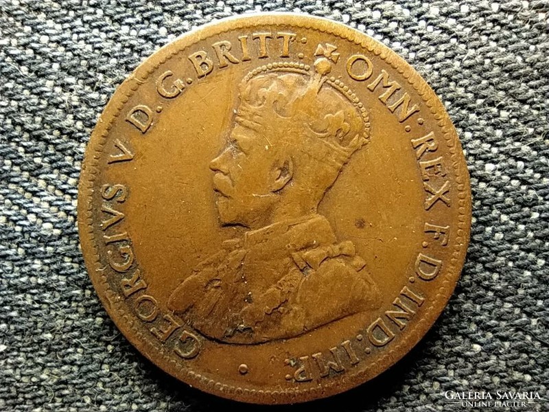 Ausztrália V. György 1/2 Penny 1922 (id49212)