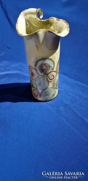 Segesdi wine ceramic vase special shape art deco