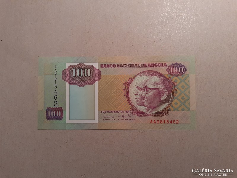 Angola-100 kwanzas 1991 oz