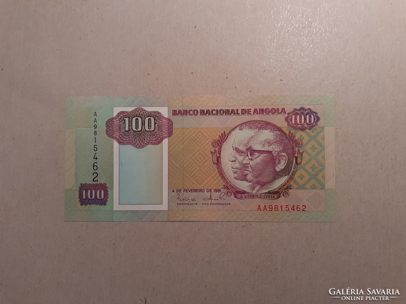 Angola-100 Kwanzas 1991 UNC