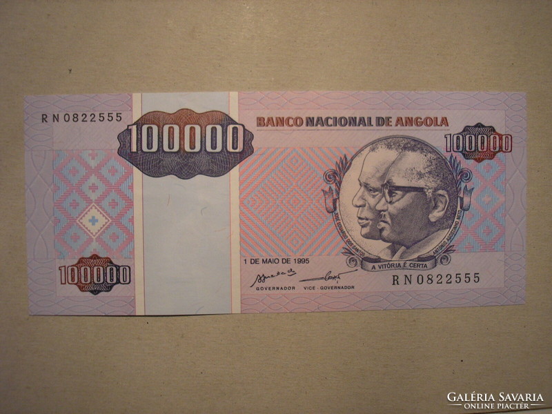 Angola-100 000 Kwanzas 1995 UNC