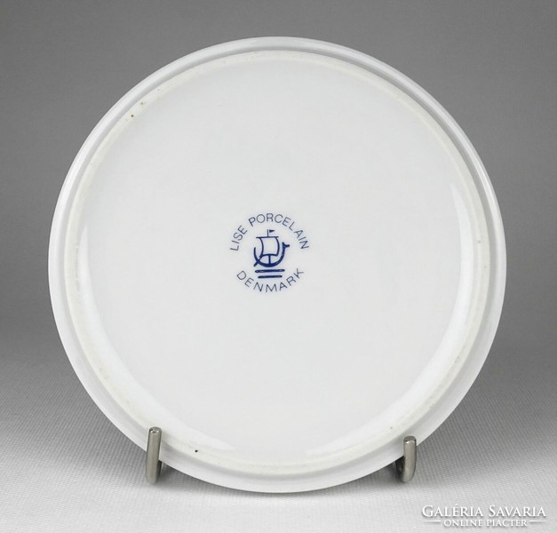 1O185 Jelzett Dán Kobenhavn porcelán dísztányér 14.5 cm