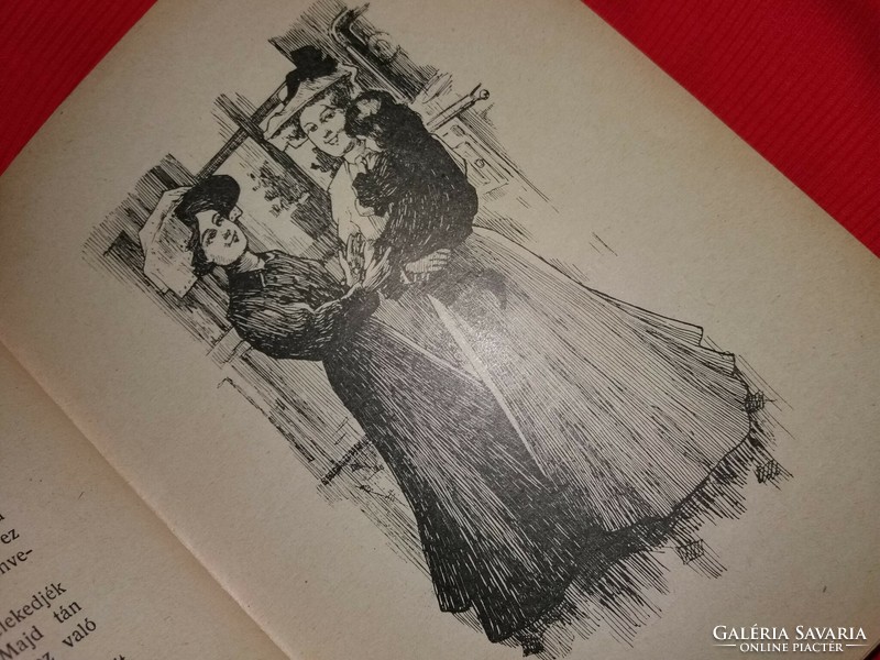 1915.Antik Rhoden Emmy : A kis makrancos II-III. leányregény könyv képek szerint Eisler G.