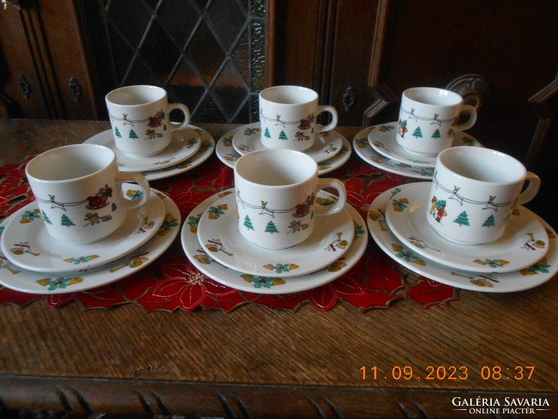 Porcelain, Christmas breakfast set