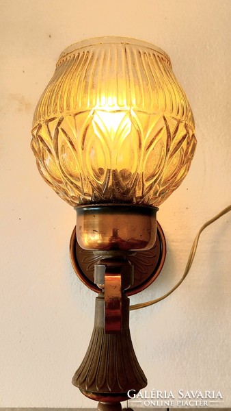 Falikar antik bronz ALKUDHATÓ  Art deco