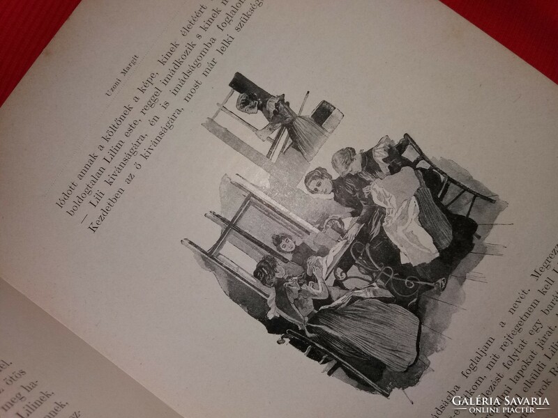 1908.Antik benedek elek:: margit uzoni book with beautiful illustrations according to pictures singer & wolfner
