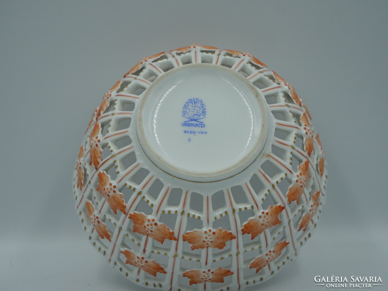 Openwork bowl with Eton pattern from Herend