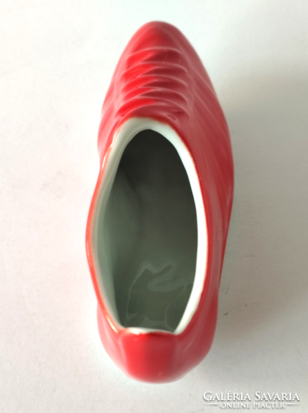 Hollóháza porcelain honvéd soccer shoes with cleats