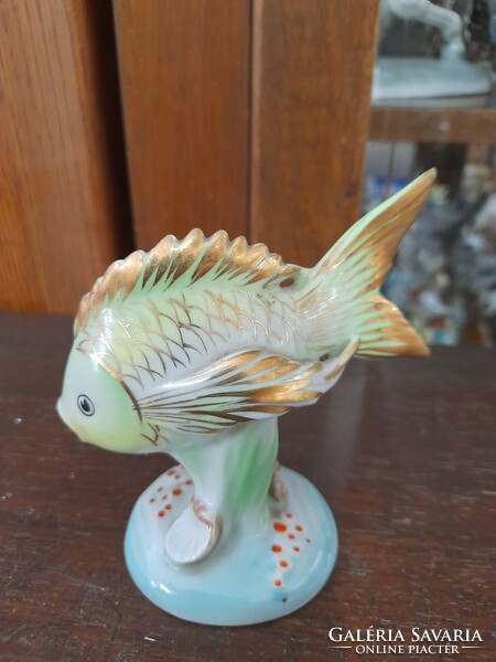 Drasche hand-painted porcelain fish, fish.