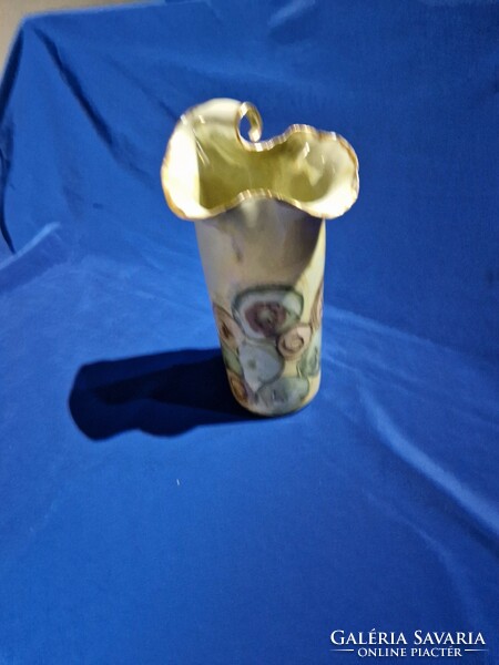 Segesdi wine ceramic vase special shape art deco