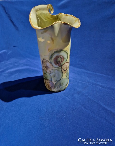 Segesdi wine ceramic vase special shape art deco