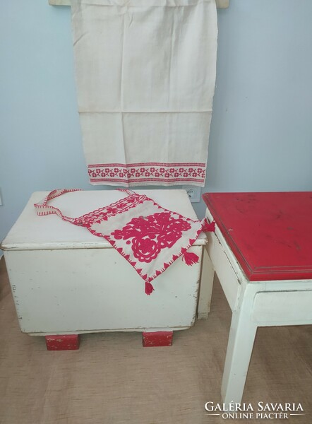 Old wooden chest, storage