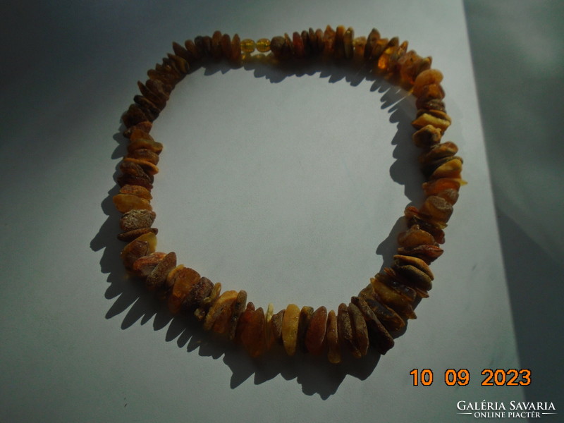 Old baltic amber necklace