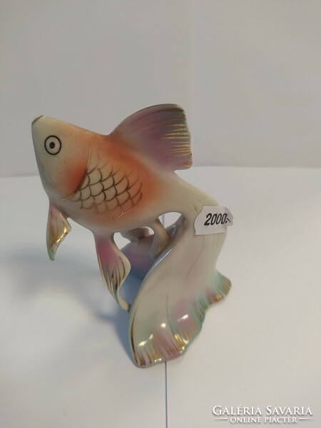 Antik Hollóházi porcelán hal