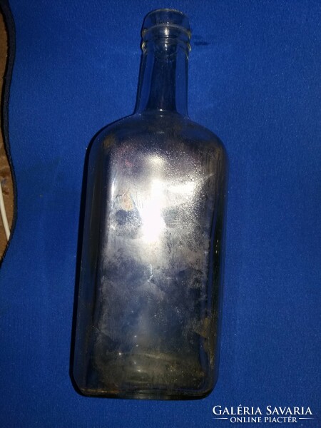 Antik ritka átlátszó Dreher likőrös üveg palack, 0,5, gyűjtőknek a képek szerint