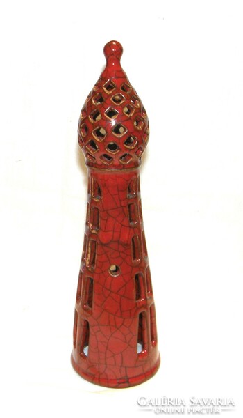 Tower - ceramic ornament - 31 cm