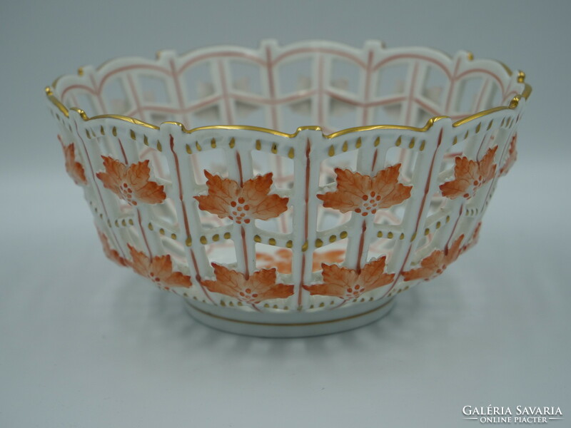 Openwork bowl with Eton pattern from Herend
