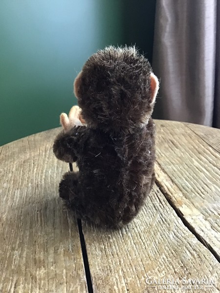 Old steiff mohair monkey figure with bendable limbs