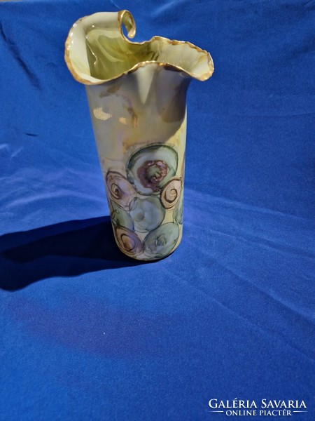 Segesdi wine ceramic vase special shape art deco