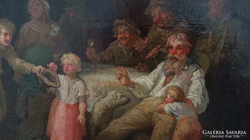 Ferenc Újházy: the children's donation (1900)