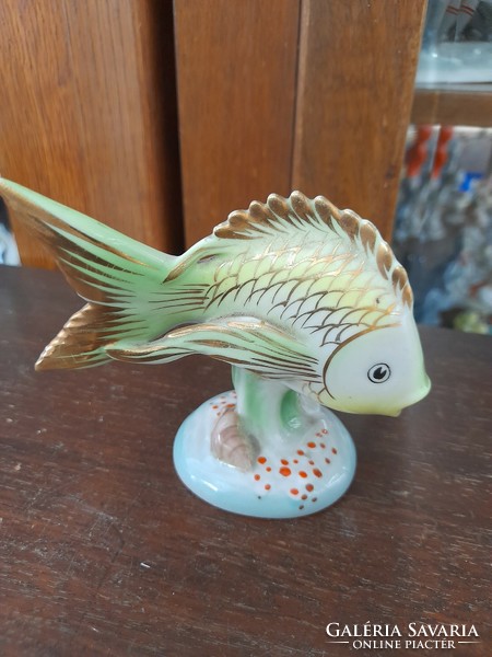 Drasche hand-painted porcelain fish, fish.