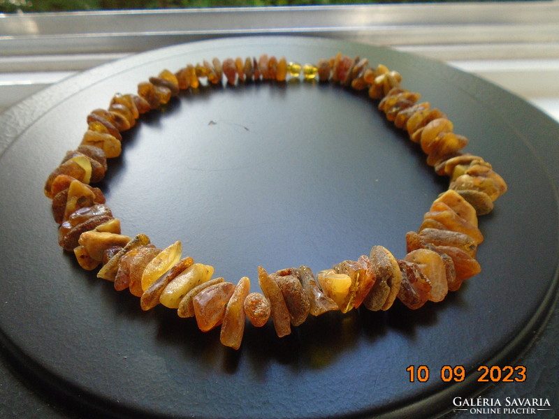 Old baltic amber necklace