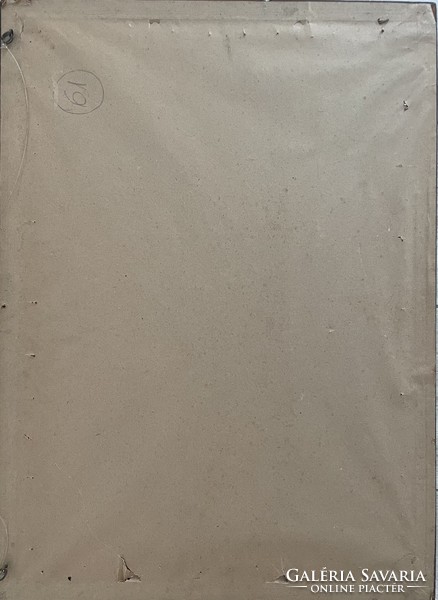 Melocco Miklós (1935 - ) EREDETI 46x62 cm szitanyomata