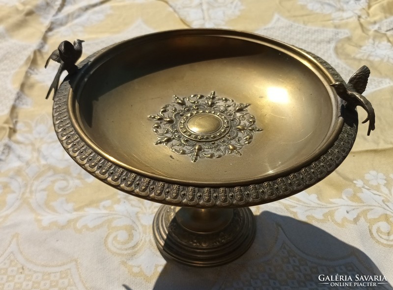 Biedermeier pedestal fruit bowl - centerpiece