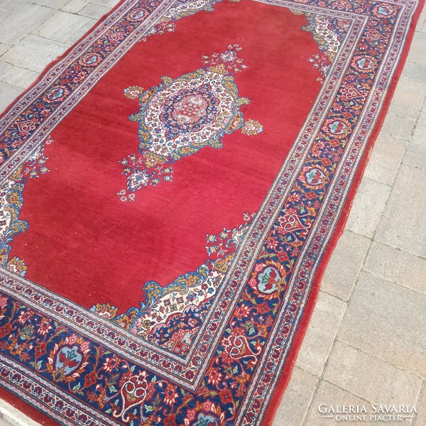 Kirman Iranian hand-knotted carpet is negotiable