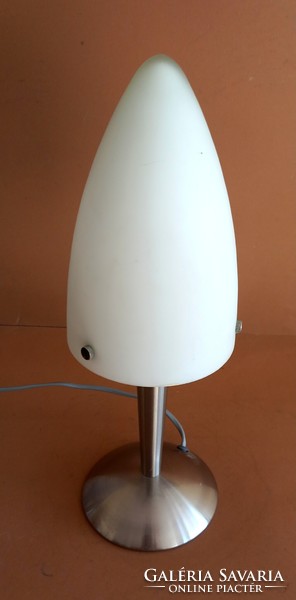 Glass mushroom design lamp negotiable art deco