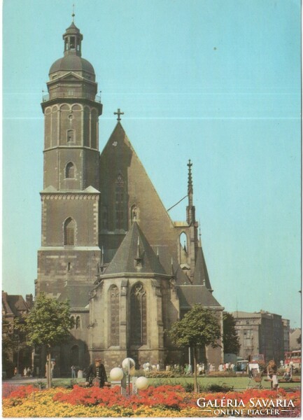 Képeslap 0062 Lipcse Thomaskirche