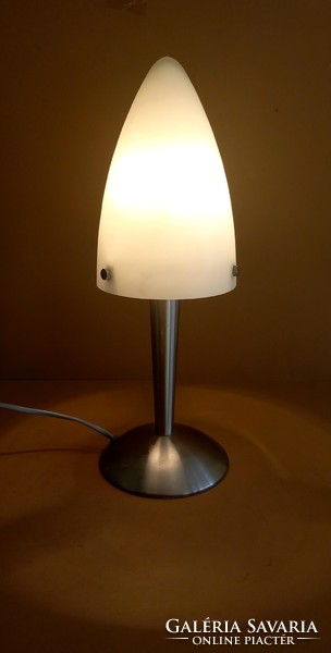 Glass mushroom design lamp negotiable art deco