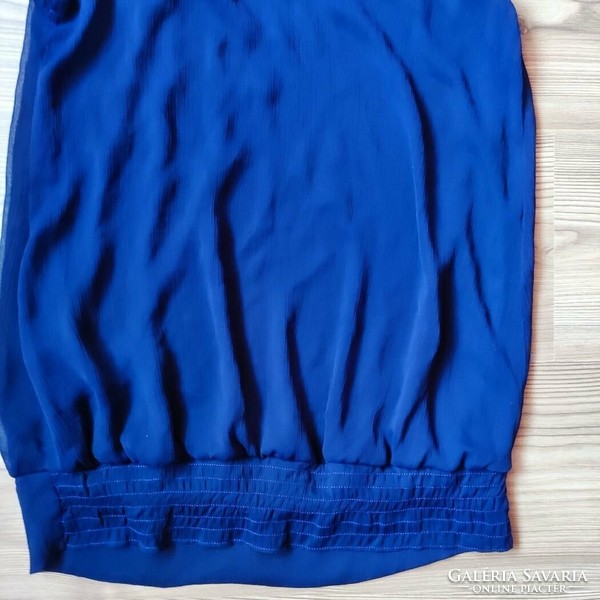 Pimkie 38 dark blue blouse with elastic waist
