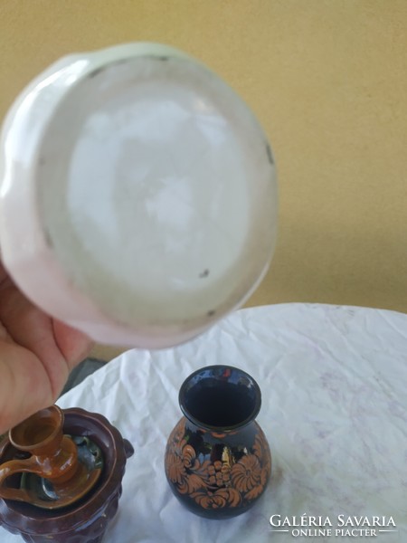 2 porcelain, white vases for sale