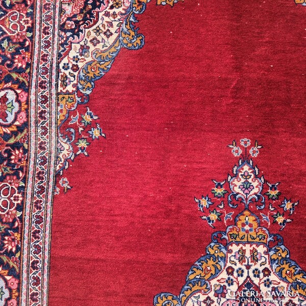 Kirman Iranian hand-knotted carpet is negotiable