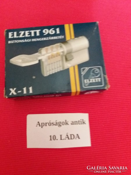 Elzett 961 x - 11 security lock insert with magnetic lock with 3 keys with magnetic card as shown in pictures