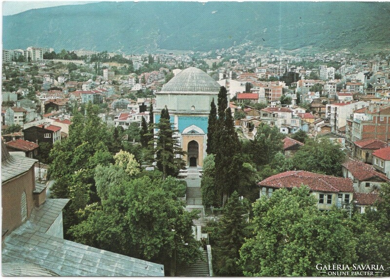 Képeslap 0068 (Török)  Bursa Yepil türbe