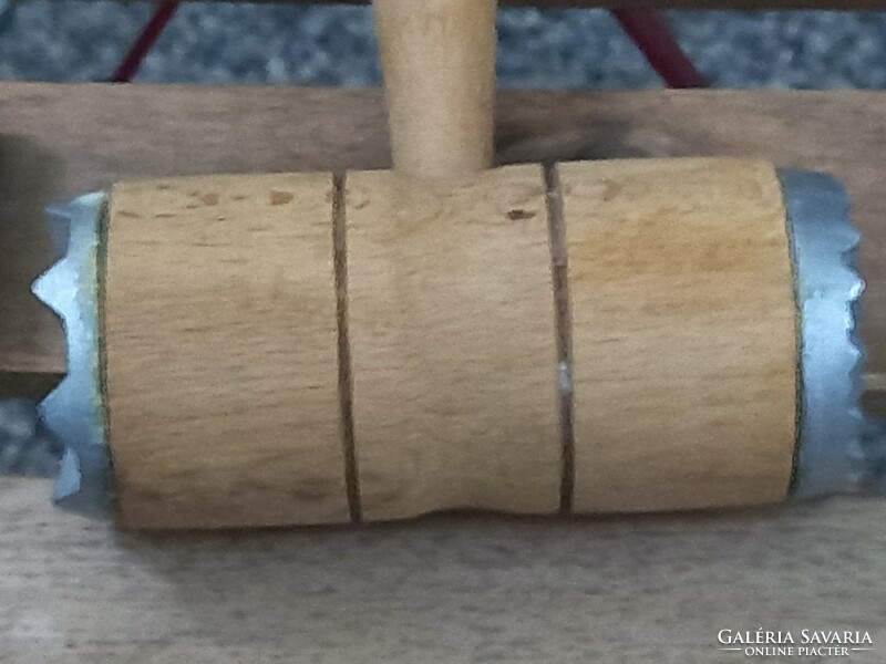 Vintage kitchen tool: retro kitchen meat grinder