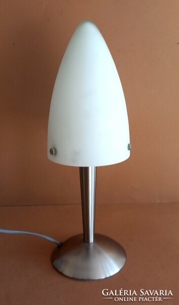 Glass mushroom design lamp negotiable art deco