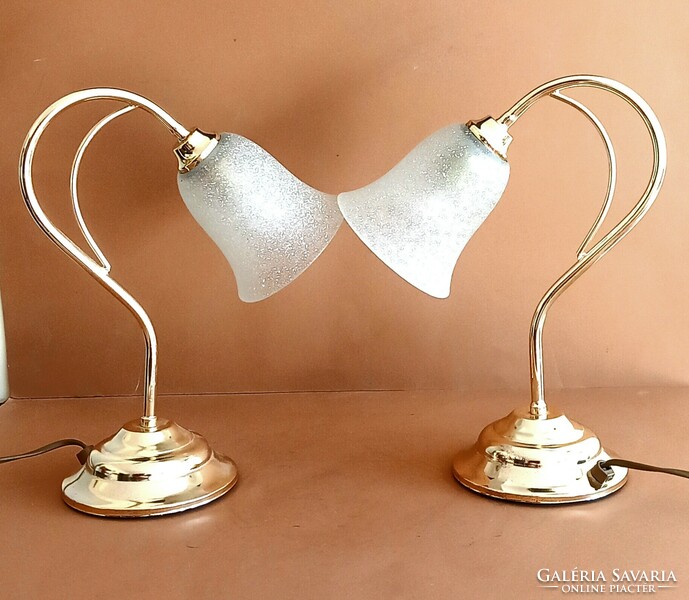 Kolarz copper table lamp, negotiable in pairs, Art Nouveau