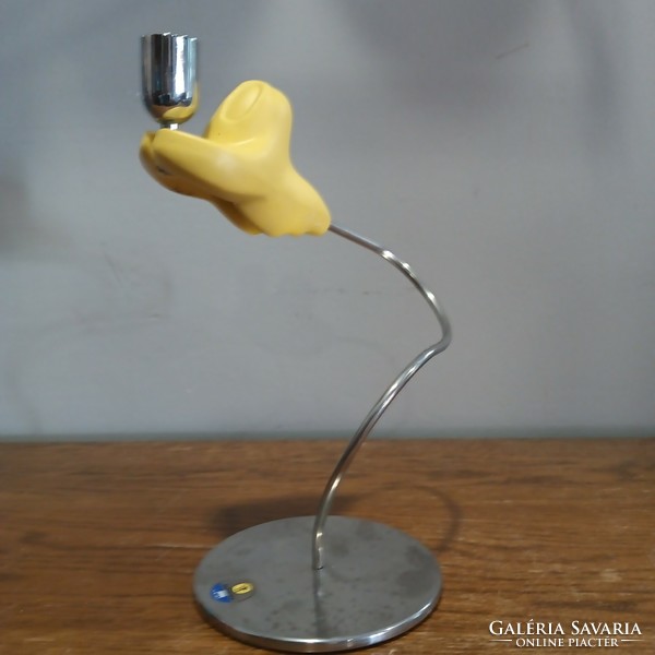 Candle holder duck modern fun & fantasy negotiable